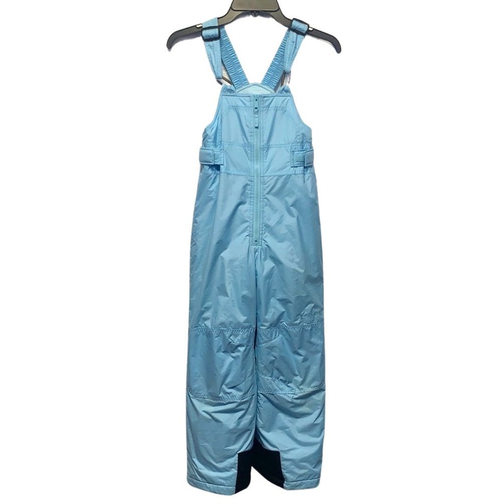 Columbia Snow Bibs Pants Powder Blue Youth 7/8